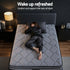 34cm Single Hybrid Mattress Pocket Spring Euro Top Bamboo Fabric Bed