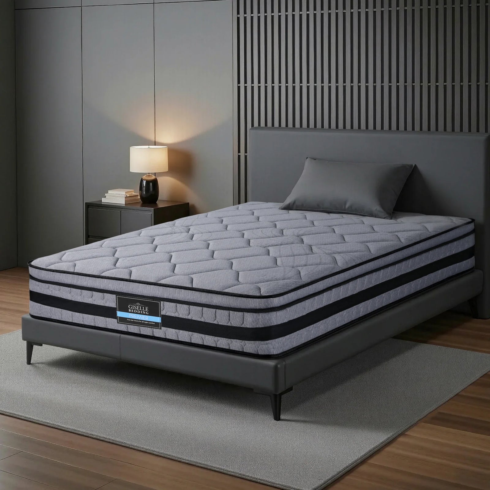34cm Single Mattress Hybrid, Pocket Spring Bed Mattress