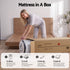 Double Euro Top Mattress 31cm Pocket Spring Medium Firm 5 Zone