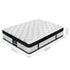 Double Euro Top Mattress 31cm Pocket Spring Medium Firm 5 Zone