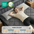 Double Mattress 25cm Pocket Spring Latex Euro Top Medium Firm Bed