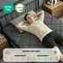 King Single Mattress 25cm Pocket Spring Latex Euro Top Medium Firm Bed