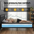 Queen Mattress 25cm Pocket Spring Latex Euro Top Medium Firm Bed
