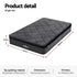 Single Mattress 25cm Pocket Spring Latex Euro Top Medium Firm Bed