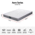 Double Mattress 23cm Pocket Spring Mattress with Adjustable Firmness Reversible Foam Layer for Medium Firm & Firm Support Motion Isolation Bedroom Bed
