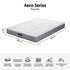 King Mattress 23cm Pocket Spring Mattress with Adjustable Firmness Reversible Foam Layer for Medium Firm & Firm Support Motion Isolation Bedroom Bed
