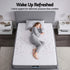 King Single Mattress 23cm Pocket Spring Mattress with Adjustable Firmness Reversible Foam Layer for Medium Firm & Firm Support Motion Isolation Bedroom Bed