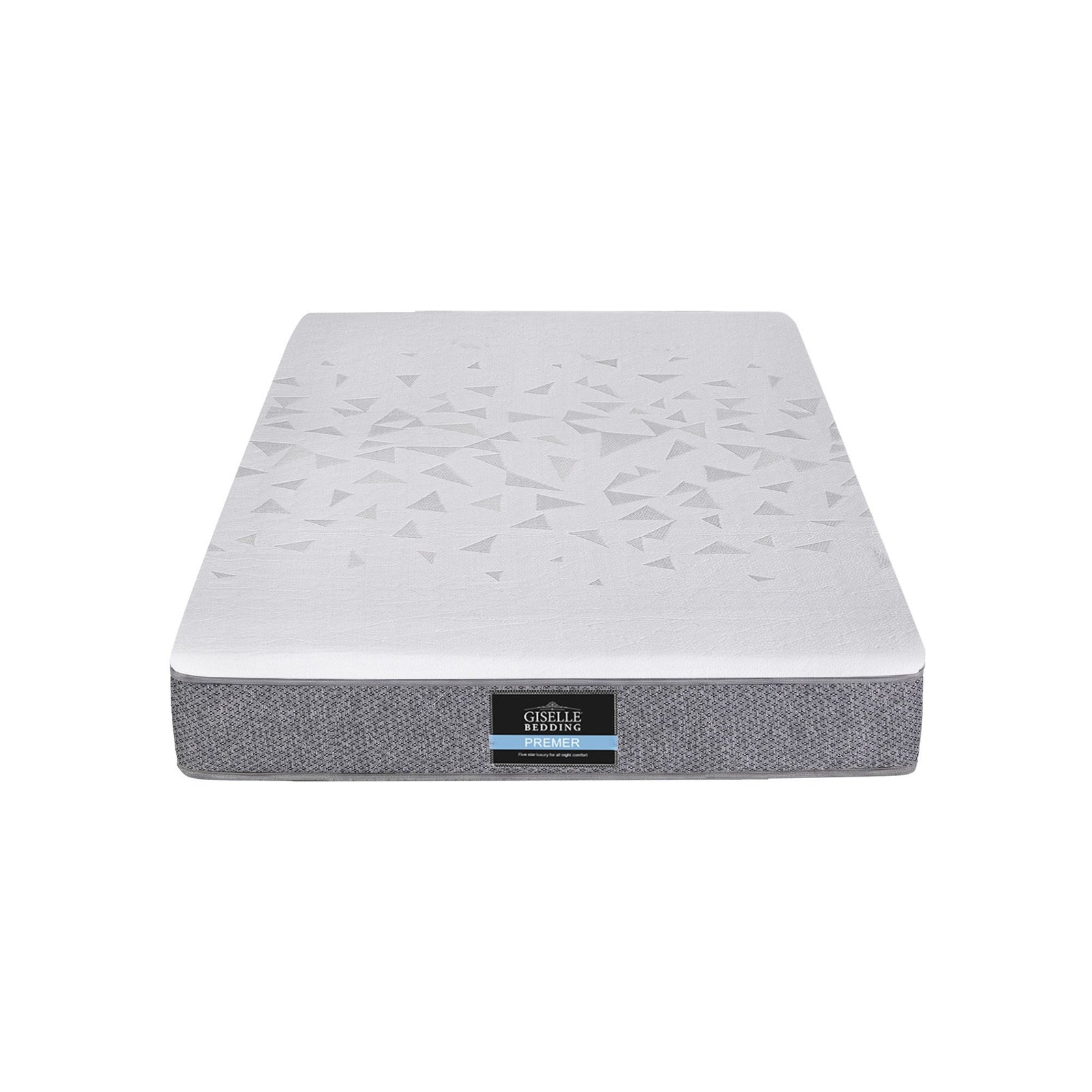 King Single Mattress 23cm Pocket Spring Mattress with Adjustable Firmness Reversible Foam Layer for Medium Firm & Firm Support Motion Isolation Bedroom Bed