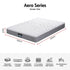 Queen Mattress 23cm Pocket Spring Mattress with Adjustable Firmness Reversible Foam Layer for Medium Firm & Firm Support Motion Isolation Bedroom Bed