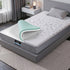 Single Mattress 23cm Pocket Spring Mattress with Adjustable Firmness Reversible Foam Layer for Medium Firm & Firm Support Motion Isolation Bedroom Bed
