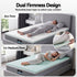 Single Mattress 23cm Pocket Spring Mattress with Adjustable Firmness Reversible Foam Layer for Medium Firm & Firm Support Motion Isolation Bedroom Bed