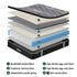 35cm Mattress Graphene Memory Foam Medium Firm Euro Top Mattresses King