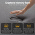 35cm Mattress Graphene Memory Foam Medium Firm Euro Top Mattresses Single