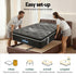 35cm Mattress Graphene Memory Foam Medium Firm Euro Top Mattresses Single