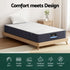 Giselle 20cm King Single Mattress Pocket Spring Firm Tight Top Bed