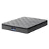 King Latex Foam Mattress 26cm Bamboo Charcoal Euro Top Medium Firm