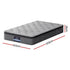 26cm King Single Latex Foam Mattress Bamboo Charcoal Euro Top Medium Firm