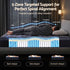 Giselle 34cm Double Hybrid Mattress with Cooling Gel Memory Foam and Edge Support