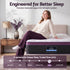 Giselle Single Euro Top Mattress Firm Pocket Spring Edge Support
