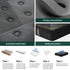 35cm Giselle Mattress Double Bed Bamboo Pocket Firm Foam