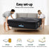 35cm Double Mattress Bamboo Charcoal Pocket Spring Euro Top Medium Firm