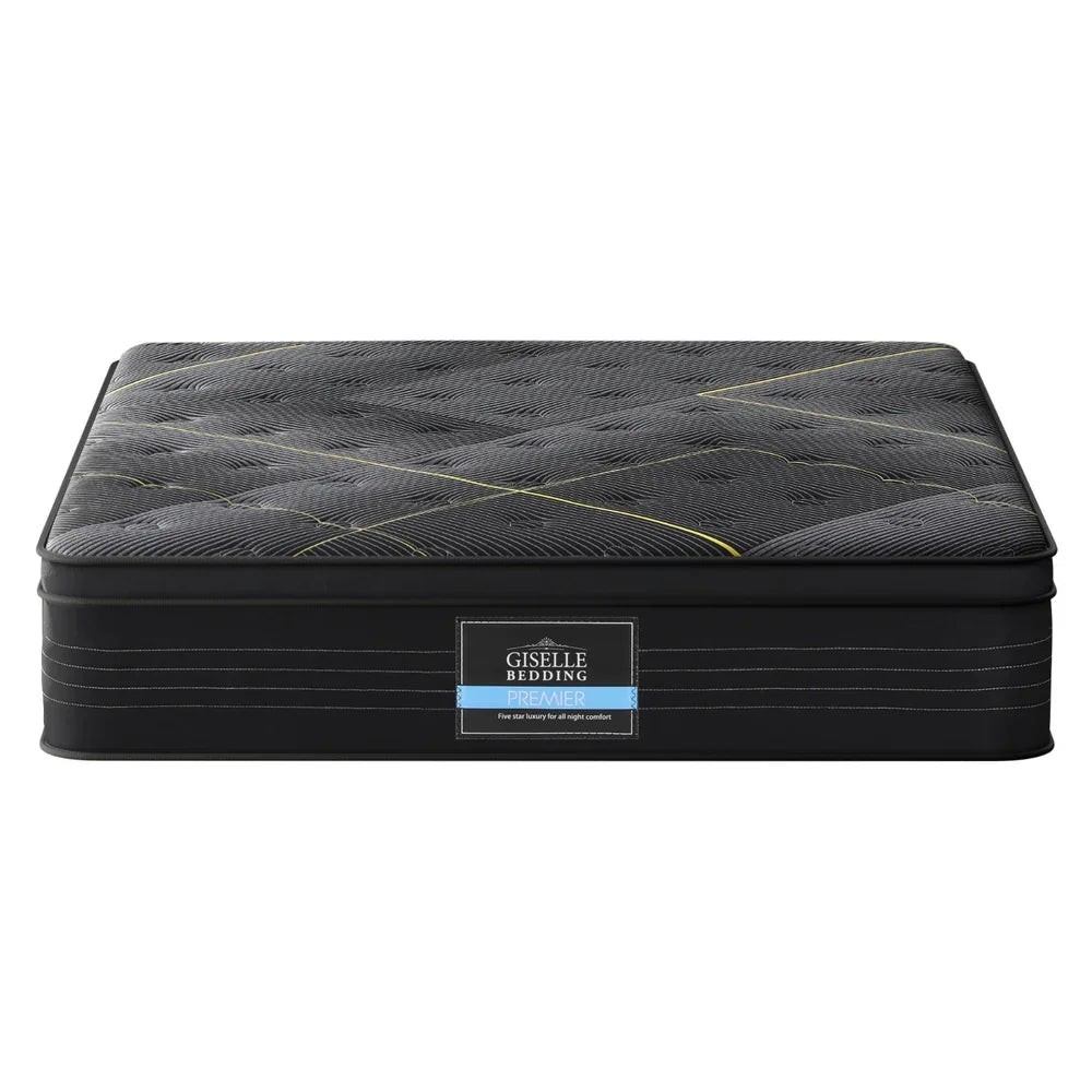 35cm  Mattress King Bed Bamboo Pocket Firm Foam