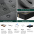 35cm  Mattress King Bed Bamboo Pocket Firm Foam
