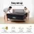 35cm Single Mattress Bamboo Charcoal Pocket Spring Euro Top Medium Firm