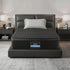 Single Mattress 34cm Euro Top with 5-Zone Pocket Spring Support Black