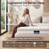 Giselle 20cm Firm Double Mattress Pocket Spring for Bedroom or Guest Room