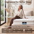 Giselle 20cm Firm Single Mattress Pocket Spring for Bedroom or Guest Room