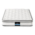King Single 22cm Euro Top Pocket Spring Mattress Medium Firm Velvet Cover