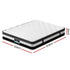 Queen 30cm Euro Top Pocket Spring Mattress Medium Firm Knitted Fabric