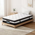 Single 30cm Euro Top Pocket Spring Mattress Medium Firm Knitted Fabric