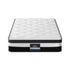 Single 30cm Euro Top Pocket Spring Mattress Medium Firm Knitted Fabric