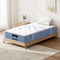 25cm Single Mattress Pocket Spring Euro Top Medium Firm Bamboo Fabric