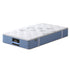 25cm Single Mattress Pocket Spring Euro Top Medium Firm Bamboo Fabric