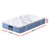 25cm Single Mattress Pocket Spring Euro Top Medium Firm Bamboo Fabric
