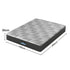 Giselle 30cm Double Mattress with Edge Support and 5-Zone Comfort