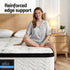 30cm Mattress Pocket Spring Medium Firm Foam Euro Top King