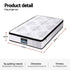 30cm Mattress Pocket Spring Medium Firm Foam Euro Top King Single