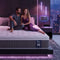 King Mattress Lumbar Support, 5-Zone Pocket Springs & 2-Row Hardened Edges for Deep Sleep, Cooling Gel Memory & Egg-Crate Foam
