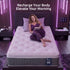 King Single Mattress Lumbar Support, 5-Zone Pocket Springs & 2-Row Hardened Edges for Deep Sleep, Cooling Gel Memory & Egg-Crate Foam