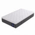 King Single Mattress Lumbar Support, 5-Zone Pocket Springs & 2-Row Hardened Edges for Deep Sleep, Cooling Gel Memory & Egg-Crate Foam