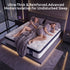 35CM Double Mattresses Gel Memory Foam and 7-Zone Ergonomic Pocket Spring, Anti-Roll Dual-Row Edge, Undisturbed Deep Sleep For Restless Couples, Triple Cooling System