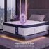 35CM Single Mattresses Gel Memory Foam and 7-Zone Ergonomic Pocket Spring, Anti-Roll Dual-Row Edge, Triple Cooling System for Hot Sleepers