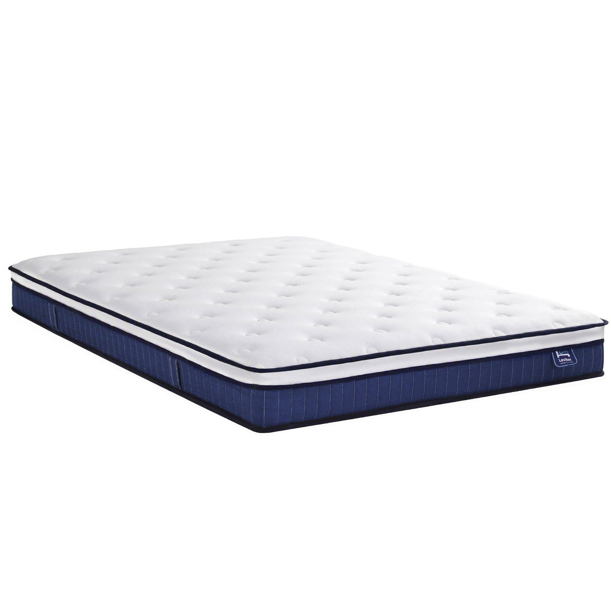 Double Mattress 23CM With Pocket Spring & Cooling Gel Foam, Medium-Firm Full-Body Support, Mattresses In A Box
