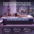 King Mattress 23CM With Pocket Spring & Cooling Gel Foam, Medium-Firm Full-Body Support, Mattresses In A Box