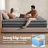 King Hybrid Mattress 35cm Euro Top 7 Zone Pocket Spring Bed