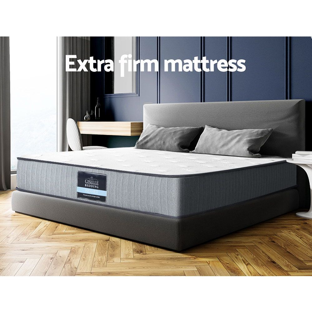 Queen Extra Firm Mattress 23cm Tight Top Bed Mattress 153x203cm